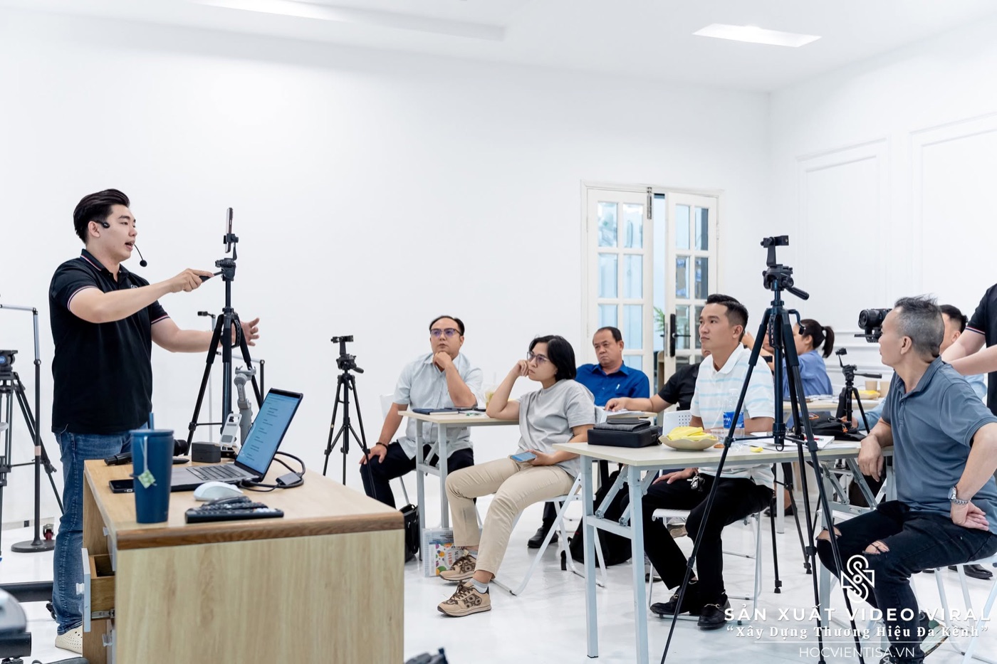 Hoạt động đào tạo thực tế tại Học viện TISA 8